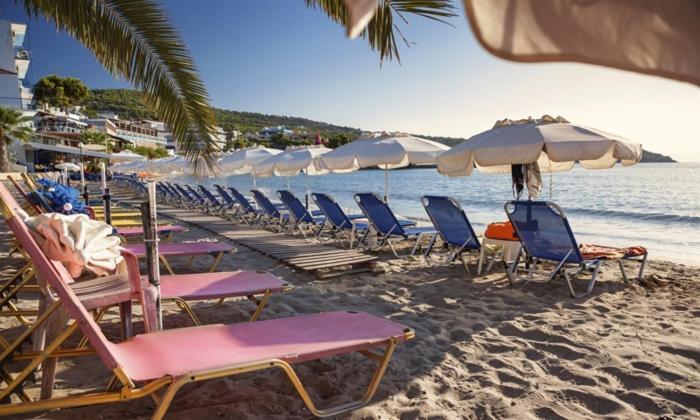 Kavos Bay Seafront Hotel Agia Marina  Exteriér fotografie